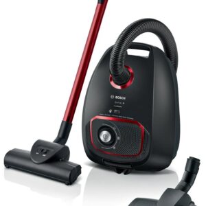 Bosch Serie 4 BGB41POW1 850 W juodas dulkių siurblys su maišeliu