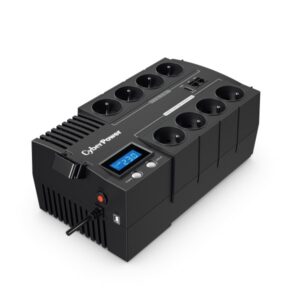 CyberPower BR700ELCD-FR nepertraukiamo maitinimo resursai (UPS) „Line-Interactive“ 0,7 kVA 420 W 8 AC išvestis(ys / čių)