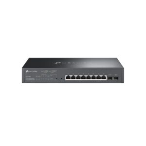 TP-Link Omada TL-SG2210MP Valdomas L2/L2+ Gigabit Ethernet (10/100/1000) Maitinimas per Eternetą (PoE) 1U Juoda