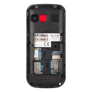 BLOW juodas telefonas senjorams su stovu S18D - Image 3