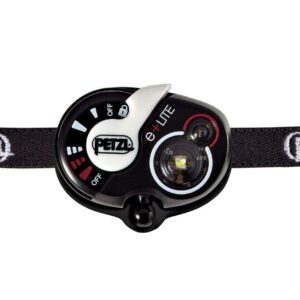 Petzl e+LITE Juoda, Balta Ant galvos tvirtinamas žibintuvėlis LED - Image 2