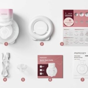 Momcozy S12 PRO+ Elektroninis pientraukis Rožinis - Image 3