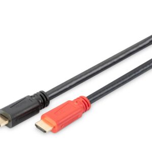 Digitus AK-330118-150-S HDMI kabelis 15 m HDMI A tipo (standartinis) Juoda