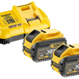 DEWALT AKUMULIATORIUS 18/54V 12,0/4,0Ah FLEXVOLT DCB548 2vnt. + ĮKROVIKLIS DCB118