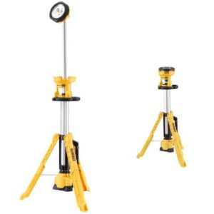 DEWALT LED prožektorius 18V su trikoju DCL079 1-2,2m