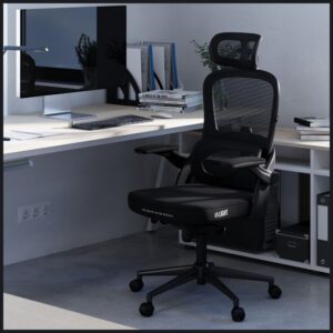 Office chair Diablo Chairs V-Light ergonomic juodos spalvos - Image 6
