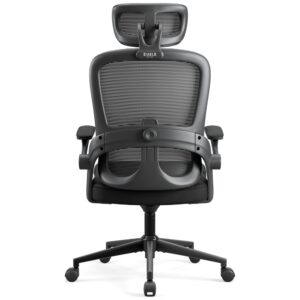 Office chair Diablo Chairs V-Light ergonomic juodos spalvos - Image 4