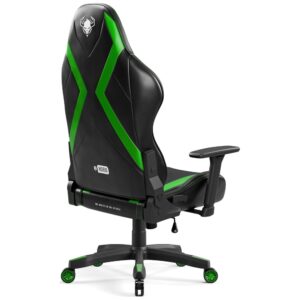 Gaming chair Diablo Chairs X-Horn 2.0 Normal Size juodos spalvos-žalios spalvos - Image 4