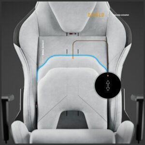 Gaming chair Diablo X-One PRIME Normal Size pilkos spalvos - Image 10