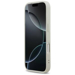 Dėklas DKNY Checkered with Printed Stripes for Apple iPhone 17 Pro beiige - Image 5