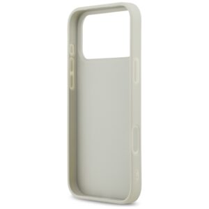Dėklas DKNY Checkered with Printed Stripes for Apple iPhone 17 Pro Max beige - Image 7