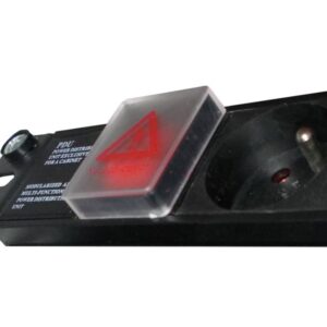 Alantec PZ071U elektros tinklo ilgintuvas 1,8 m 7 AC išvestis(ys / čių) Vidaus Juoda - Image 2
