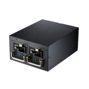 FSP Twins PRO 500W maitinimo blokas 20+4 pin ATX PS/2 Juoda - Image 1