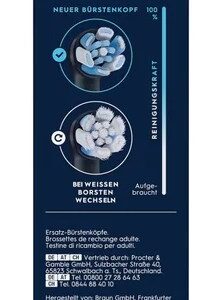 Oral-B iO Ultimative Reinigung 4 vnt Juoda - Image 3