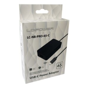 LC-Power LC-NB-PRO-65-C maitinimo adapteris / inverteris Vidaus 65 W Juoda - Image 3