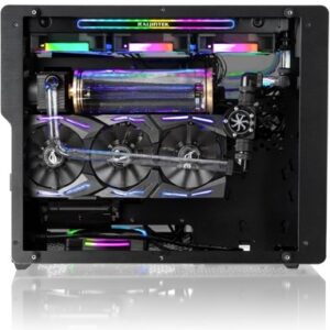 RAIJINTEK Ophion M Evo TGS „Midi Tower“ Juoda, Permatomas - Image 3