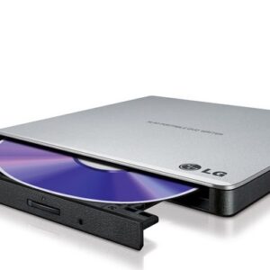 LG GP57ES40 optinių diskų įrenginys DVD±RW Juoda, Sidabras - Image 1