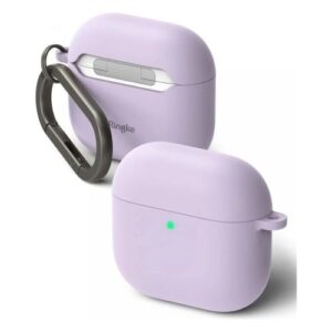 Ringke AirPods 4 Dėklas Silicone Šviesiai violetinis
