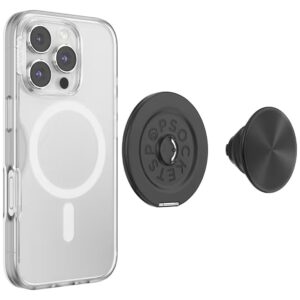 PopSockets Aluminum Radial MagSafe phone grip and stand black - Image 6