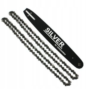 SILVER KREIPIANČIOJI JUOSTA+2xGRANDINĖ 16" 325 66-1.5mm narelių