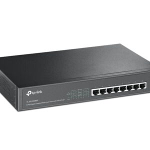 TP-Link TL-SG1008MP Ne-valdomas Gigabit Ethernet (10/100/1000) Maitinimas per Eternetą (PoE) 1U Juoda - Image 2