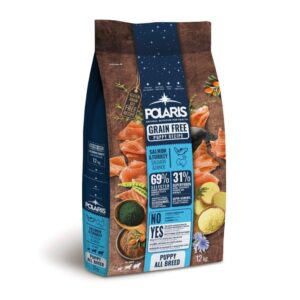 POLARIS Puppy su lašiša ir kalakutiena - sausas pašaras šunims - 12kg