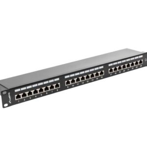 Lanberg PPS6-1024-B komutacinė panelė 1U - Image 3