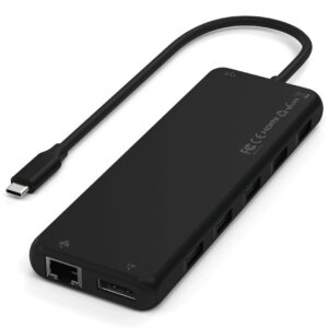 Satechi ST-P3D13K sąsajos šakotuvas C tipo USB 10000 Mbit/ai Juoda