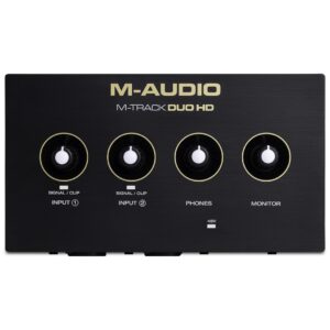 USB M-AUDIO M-Track Duo HD - USB garso sąsaja