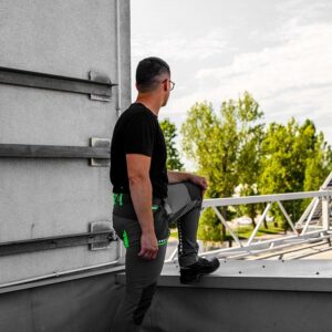 NEO tools 81-290-XL apsauginės kelnės Juoda