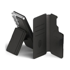 Ringke Samsung Galaxy S26 Plus Dėklas Folio Stand Piniginė Magnetinis Juodas