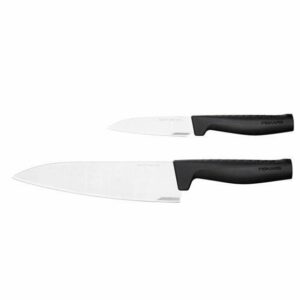 FISKARS HARD EDGE 2 PEILIŲ RINKINYS: SKUTIMO IR ŠEFO PEILIS