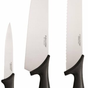 FISKARS ESSENTIAL 3 PEILIŲ RINKINYS