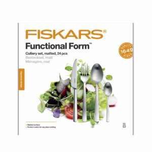 FISKARS STALO ĮRANKIŲ RINKINYS 24 vnt. MATINIAI FF