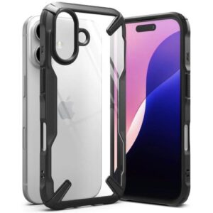 Ringke iPhone 16 Dėklas Fusion X Black