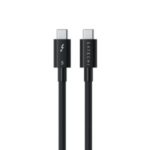 Satechi ST-YTB5100K „Thunderbolt“ kabelis 1 m 120 Gbit/s Juoda - Image 2