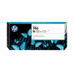 HP 746 300-ml Chromatic Red DesignJet Ink Cartridge