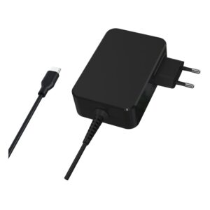 LC-Power LC-NB-GAN-90-C mobiliojo įrenginio kroviklis Knyginis kompiuteris Juoda AC Vidaus - Image 1