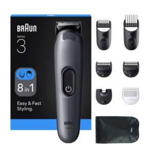 Braun AIO3540 plaukų kirpimo mašinėlė Juoda, Pilka 14 Nikelio-metalo hidridas (NiMH)