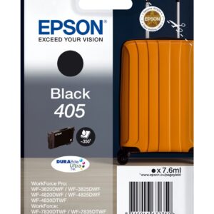 Epson 405 DURABrite Ultra Ink rašalo kasetė 1 vnt Originalus Standartinė išeiga Juoda - Image 1