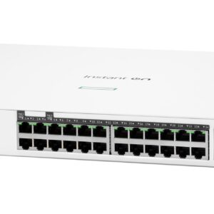 HPE Aruba Networking Networking Instant On Switch 20p Gigabit CL4 4p Gigabit CL6 PoE 2p 10GBT 2p SFP+ 370W 1960 Valdomas L2+ Gigabit Ethernet (10/100/1000) Maitinimas per Eternetą (PoE) 1U Balta - Image 3