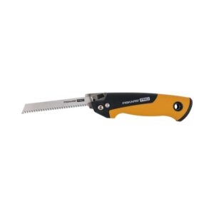 Fiskars 1062934 rankinis pjūklas Genėjimo pjūklas 15 cm Juoda, Sidabras, Geltona