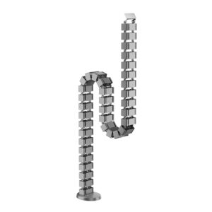 Equip 650860 kabelių tvarkymo priemonė Stalas Kabelio mova Pilka 1 vnt - Image 1