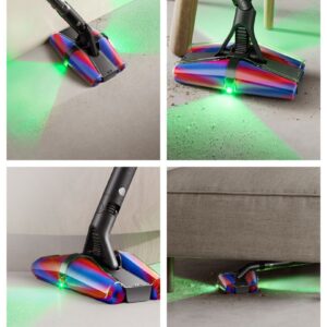Dyson PencilVac Fluffycones Dulkių siurbliui šluotai Baterija Sausa Bemaišis 0,8 L Juoda, Pilka - Image 3