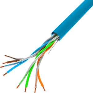 LANBERG LAN UTP KABELIS 100MB/S 305M LAIDAS CCA MĖLYNAS