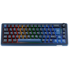 Ducky OK-M 65 Gaming Keyboard, 65%, Hot-Swappable, RGB, ISO - KTT Tactile