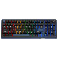 Ducky OK-M 98 Gaming Keyboard, 98%, Hot-Swappable, RGB, ANSI - KTT Baby Blue Switches