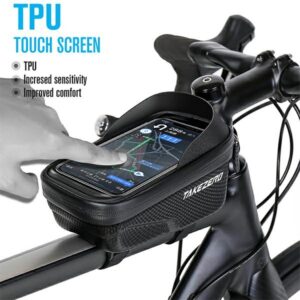 TAKEZEROA2 Bike Dėklas/Mount Frame Bag Black - Image 3