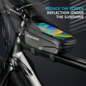 TAKEZEROA2 Bike Dėklas/Mount Frame Bag Black - Image 4