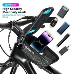 TAKEZEROA2 Bike Dėklas/Mount Frame Bag Black - Image 5